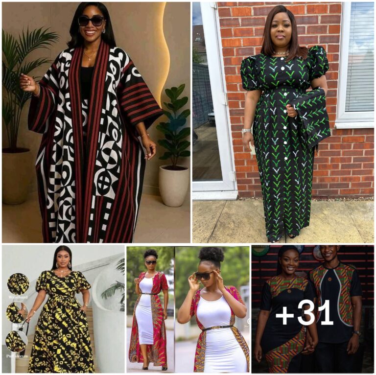 31 PHOTOS: Ankara Pattern Dress Designs
