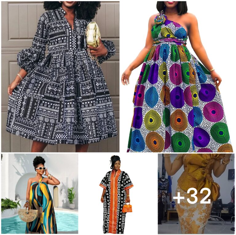32 PHOTOS: Ankara Print Clothing Designs