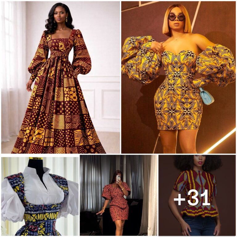 31 PHOTOS: Ankara Pattern Clothing Styles