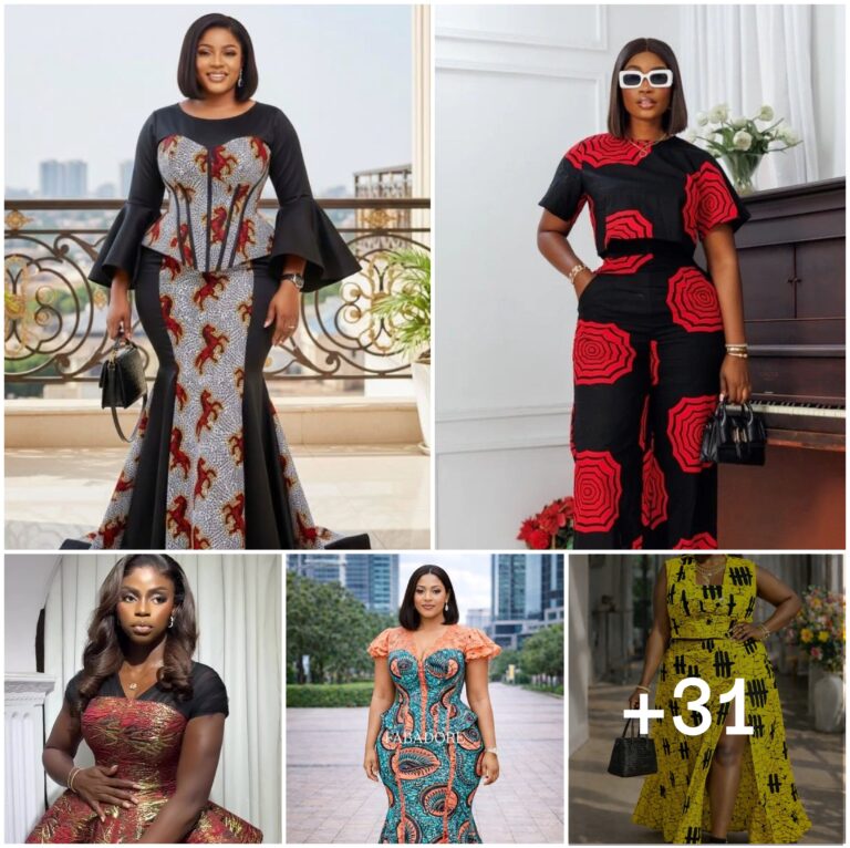 31 PHOTOS: Ankara Pattern Dress Looks