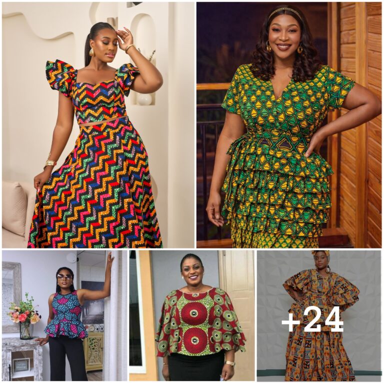 24 PHOTOS: Ankara Pattern Outfit Designs