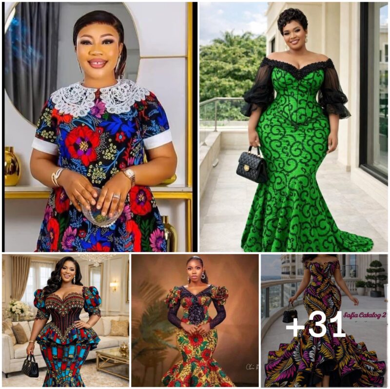 31 PHOTOS: Ankara Pattern Fashion Designs