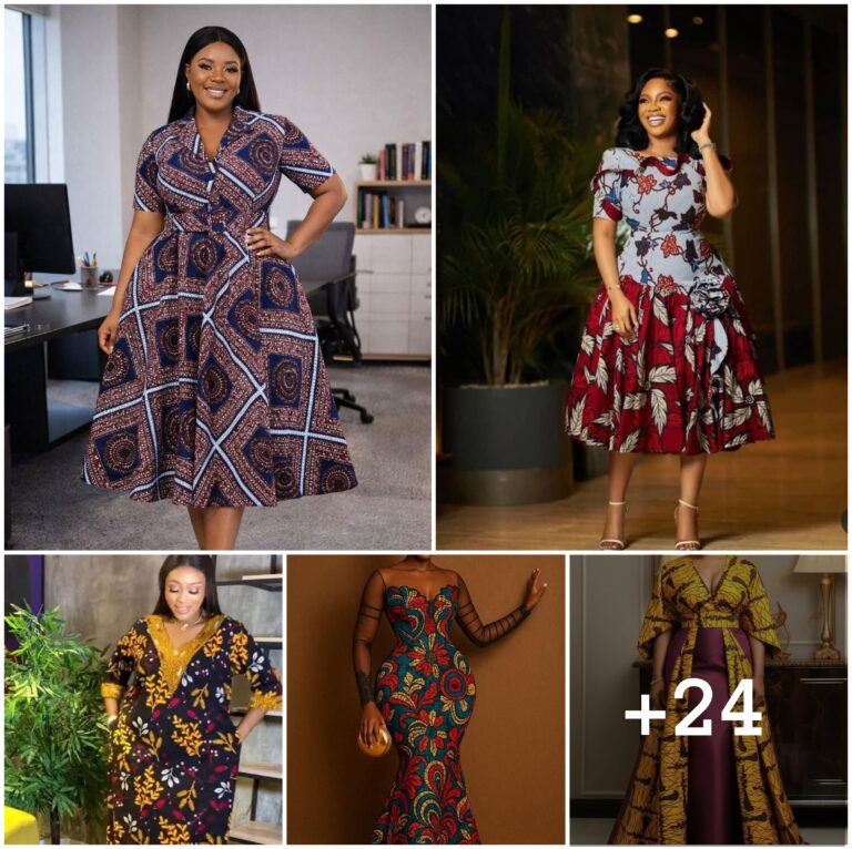 24 PHOTOS: Ankara Fabric Dress Looks