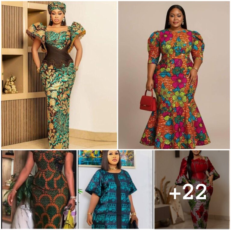 22 PHOTOS: Ankara Print Dress Styles