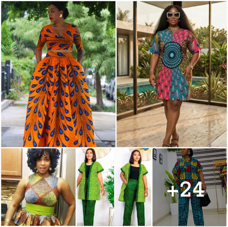 24 PHOTOS: Ankara Clothing Outfit Designs