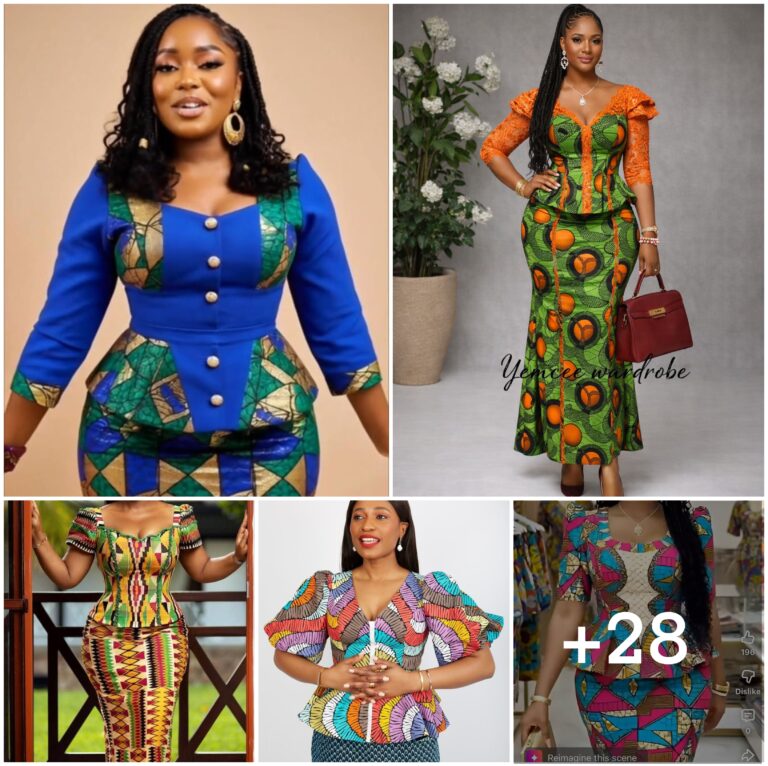 28 PHOTOS: Ankara Fashion Clothing Designs