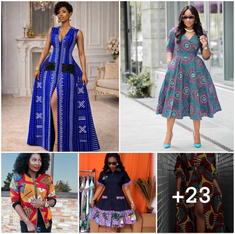 23 PHOTOS: Ankara Print Dress Designs