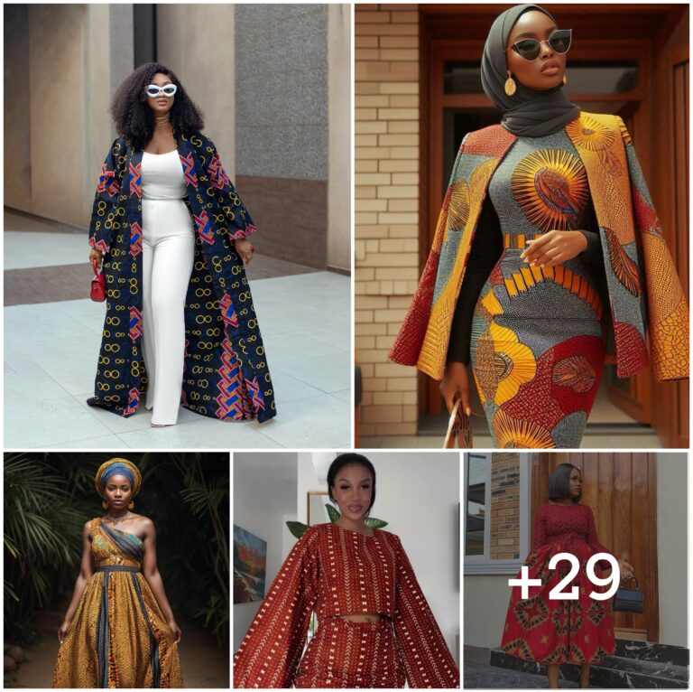 29 PHOTOS: Ankara Fabric Dress Looks