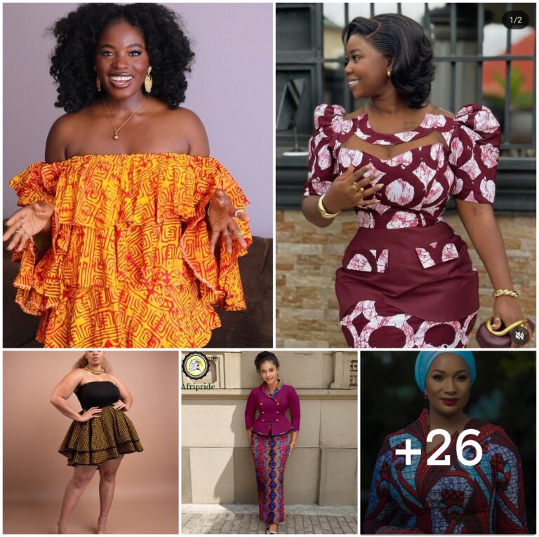 26 PHOTOS: Ankara Print Clothing Styles
