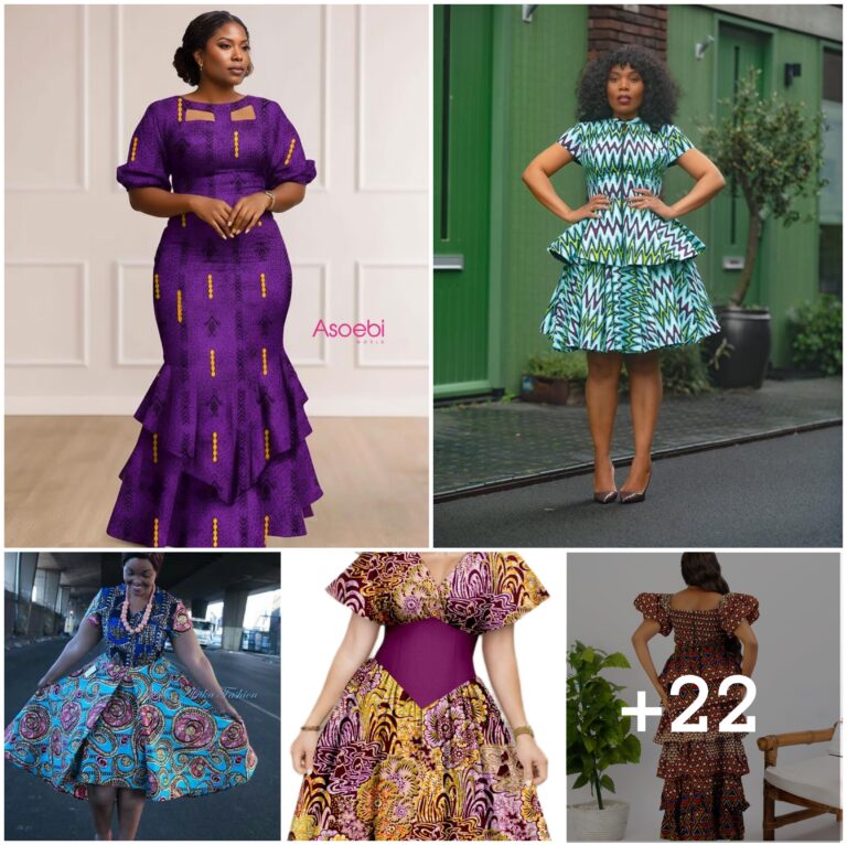 22 PHOTOS: Ankara Pattern Dress Looks