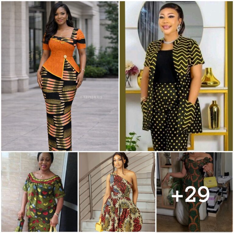 29 PHOTOS: Ankara Print Outfit Styles