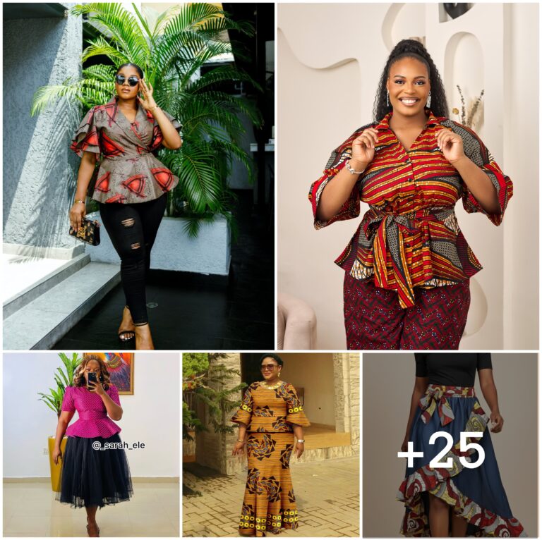 25 PHOTOS: Ankara Fabric Clothing Designs