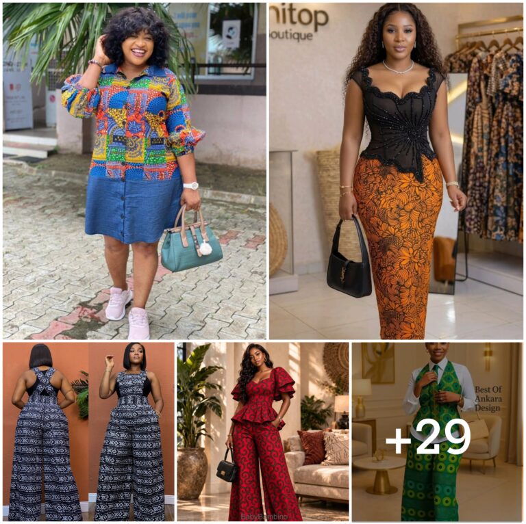 29 PHOTOS: Ankara Fabric Dress Inspirations