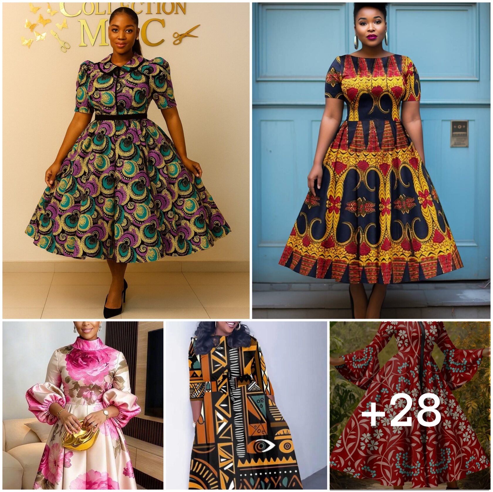 28 PHOTOS: Ankara Pattern Clothing Designs