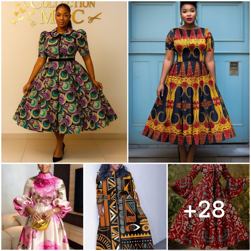 28 PHOTOS: Ankara Pattern Clothing Designs