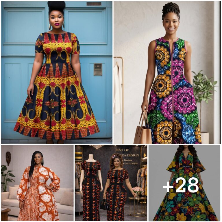28 PHOTOS: Ankara Fabric Clothing Trends
