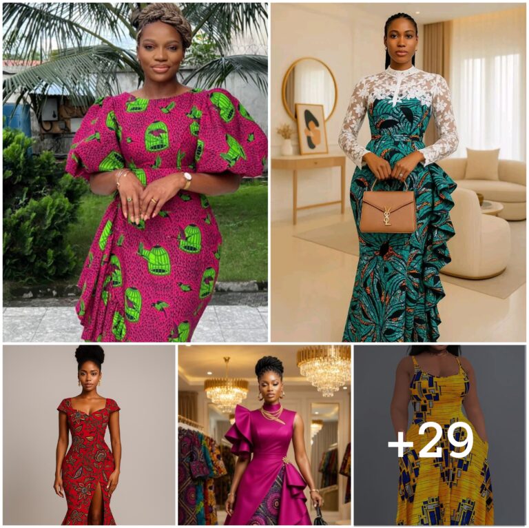29 PHOTOS: Ankara Fabric Outfit Collections