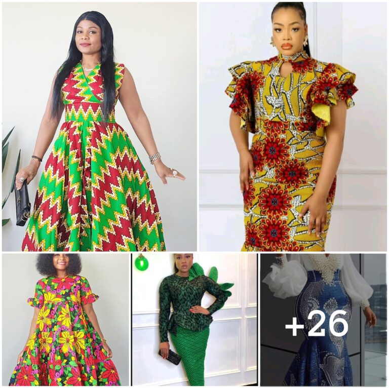 26 PHOTOS: Elegant Ankara Fashion Looks