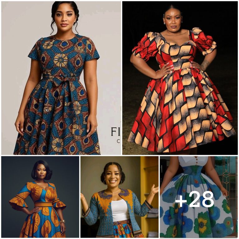 28 PHOTOS: Ankara Fabric Dress Ideas