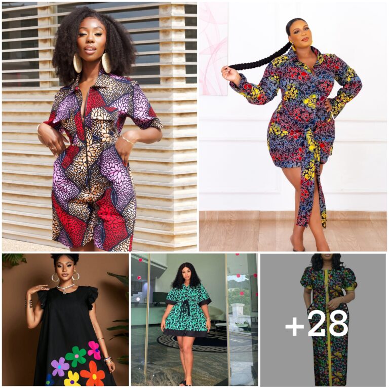 28 PHOTOS: Ankara Pattern Outfit Designs