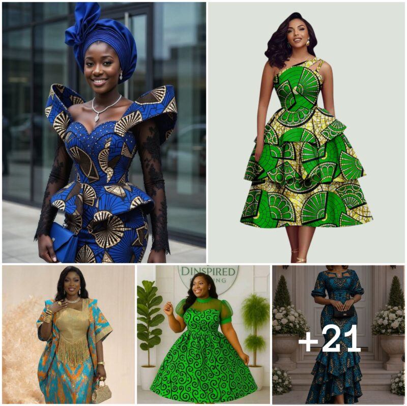 21 PHOTOS: Ankara Fabric Clothing Styles