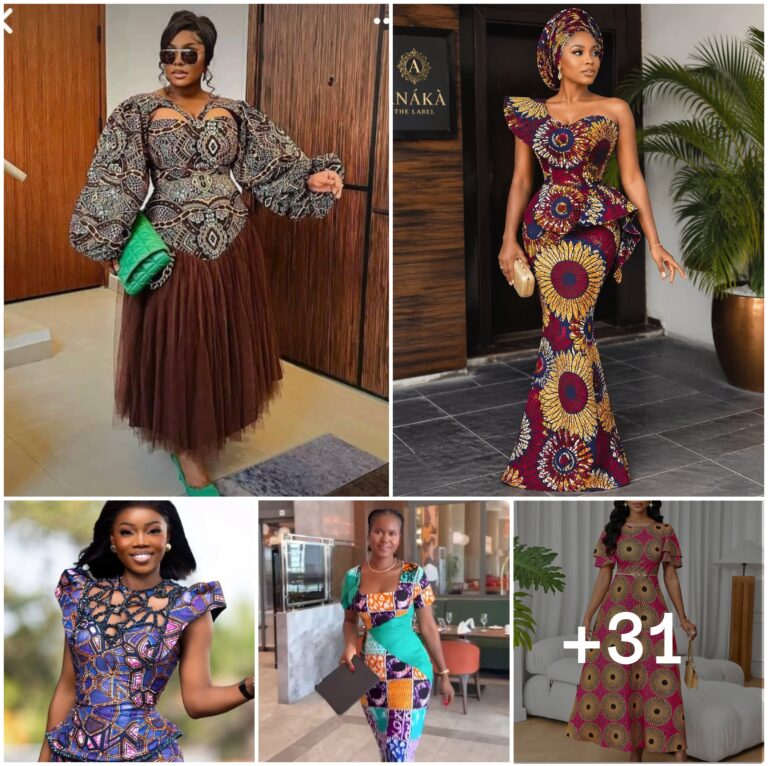 31 PHOTOS: Ankara Dress Outfit Trends