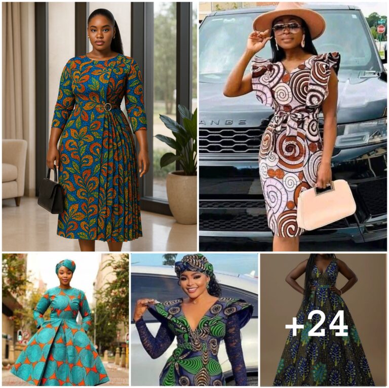 24 PHOTOS: Ankara Pattern Clothing Inspirations