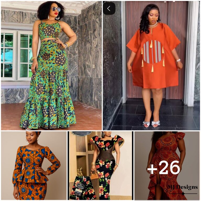 26 PHOTOS: Designer Ankara Fashion Looks