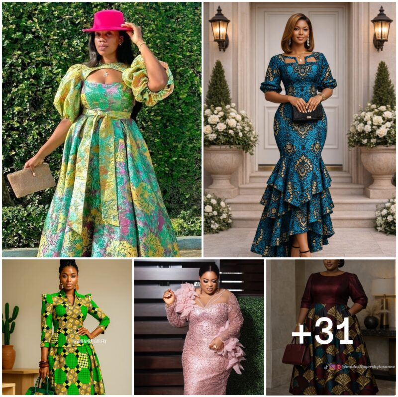 31 PHOTOS: Ankara Print Clothing Designs