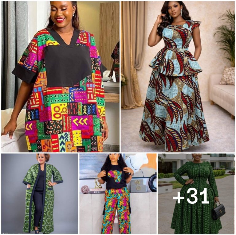31 PHOTOS: Ankara Print Clothing Styles