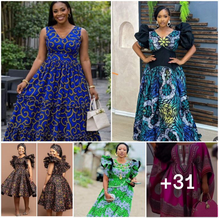 31 PHOTOS: Ankara Pattern Clothing Looks