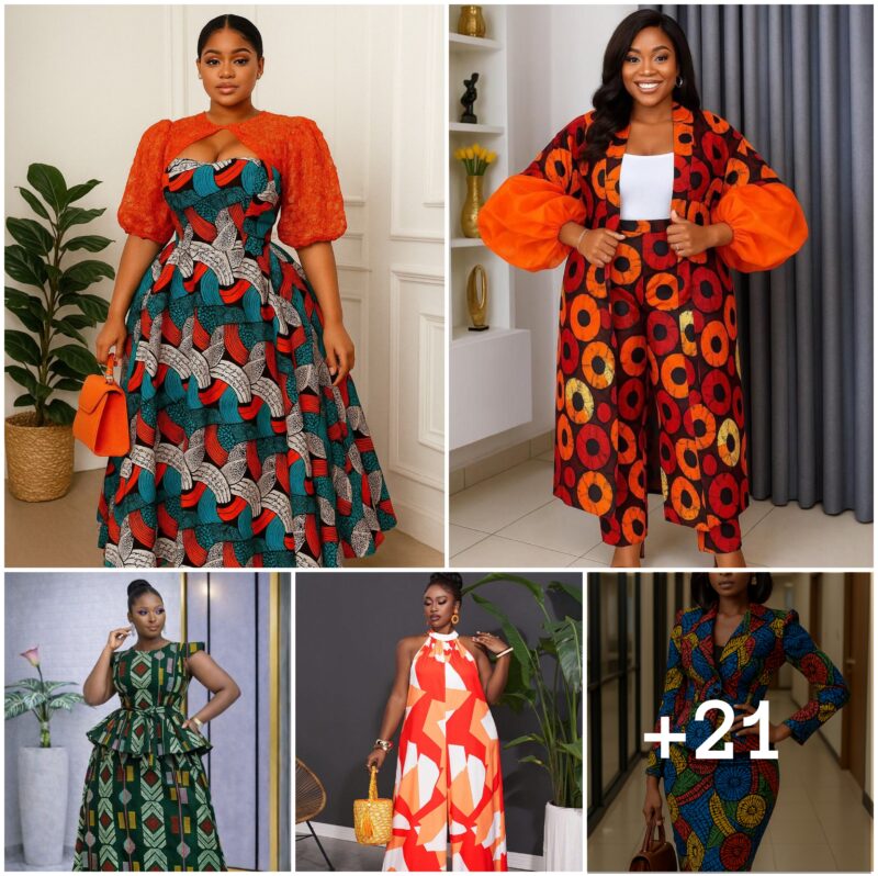 21 PHOTOS: Ankara Print Outfit Collections