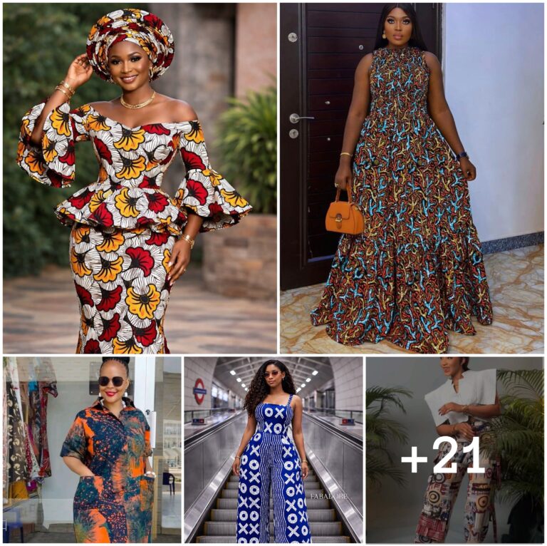21 PHOTOS: Ankara Print Outfit Features