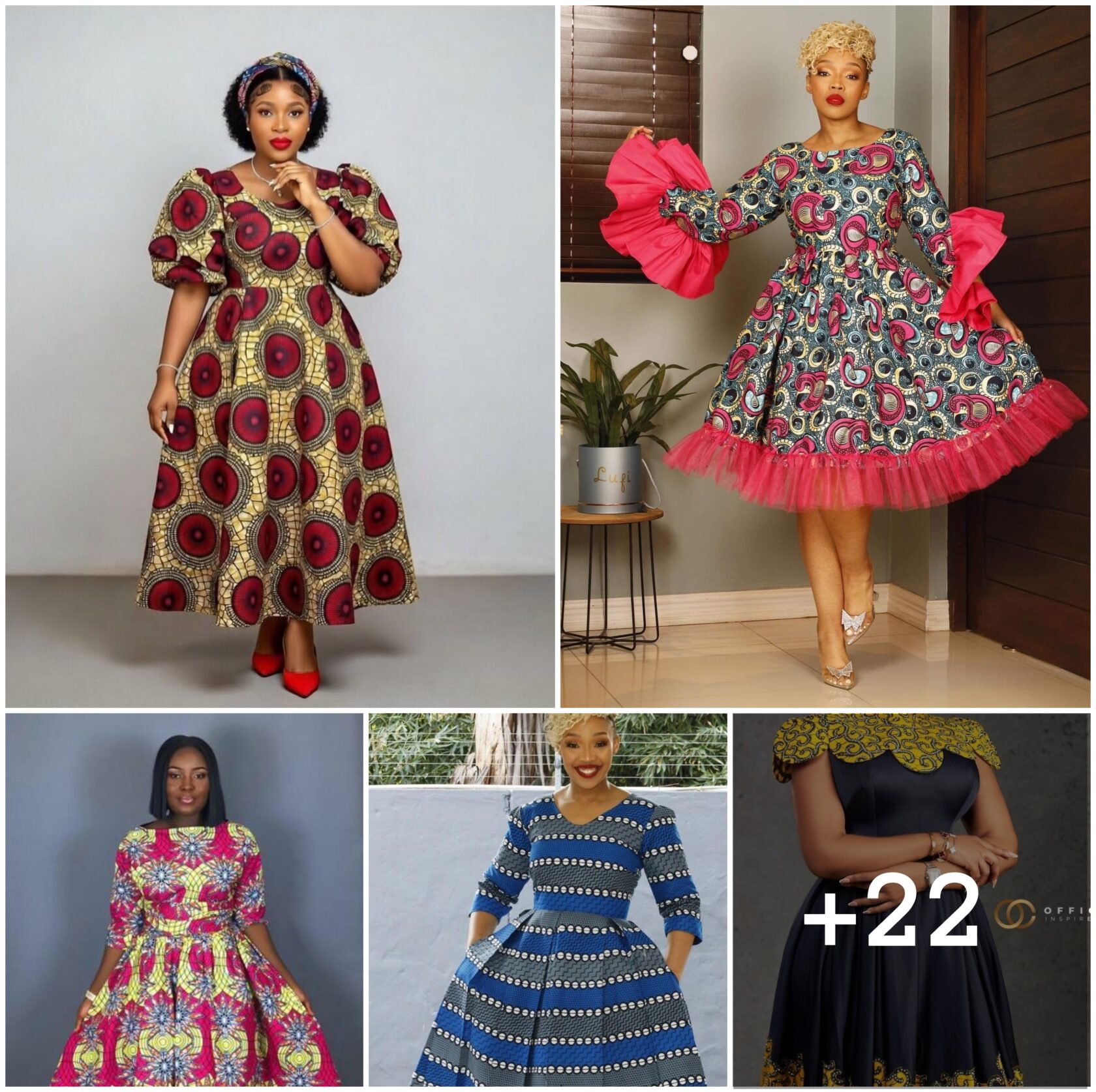 22 PHOTOS: Ankara Fashion Dress Styles