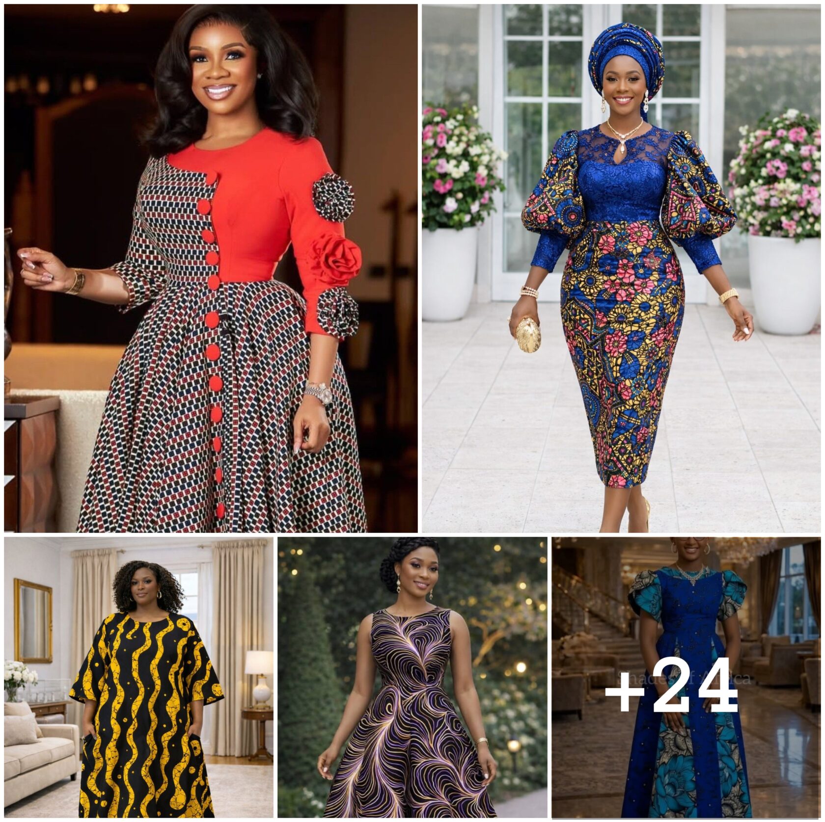 24 PHOTOS: Ankara Fashion Dress Styles