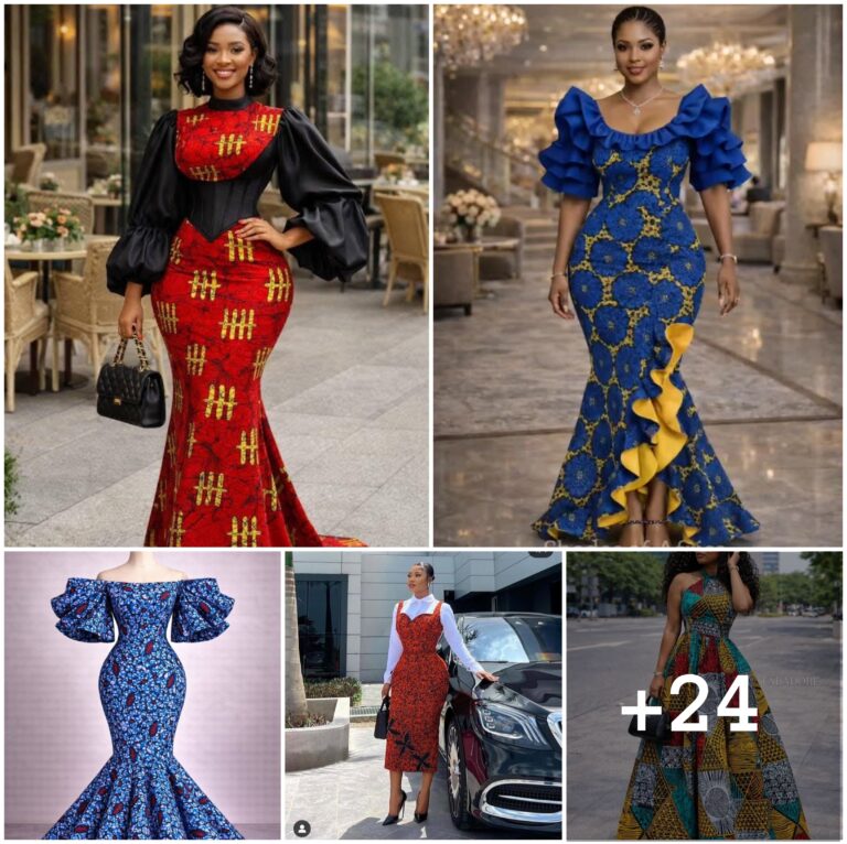 24 PHOTOS: Ankara Fashion Dress Ideas