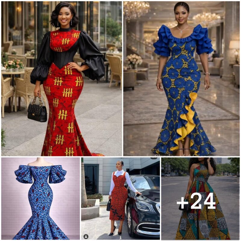 24 PHOTOS: Ankara Fashion Dress Ideas