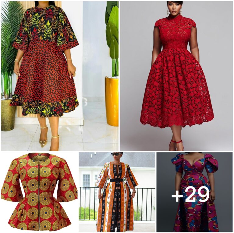 29 PHOTOS: Luxury Ankara Fashion Designs
