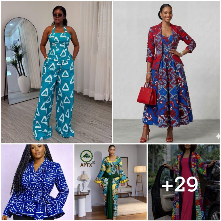 29 PHOTOS: Ankara Pattern Outfit Styles