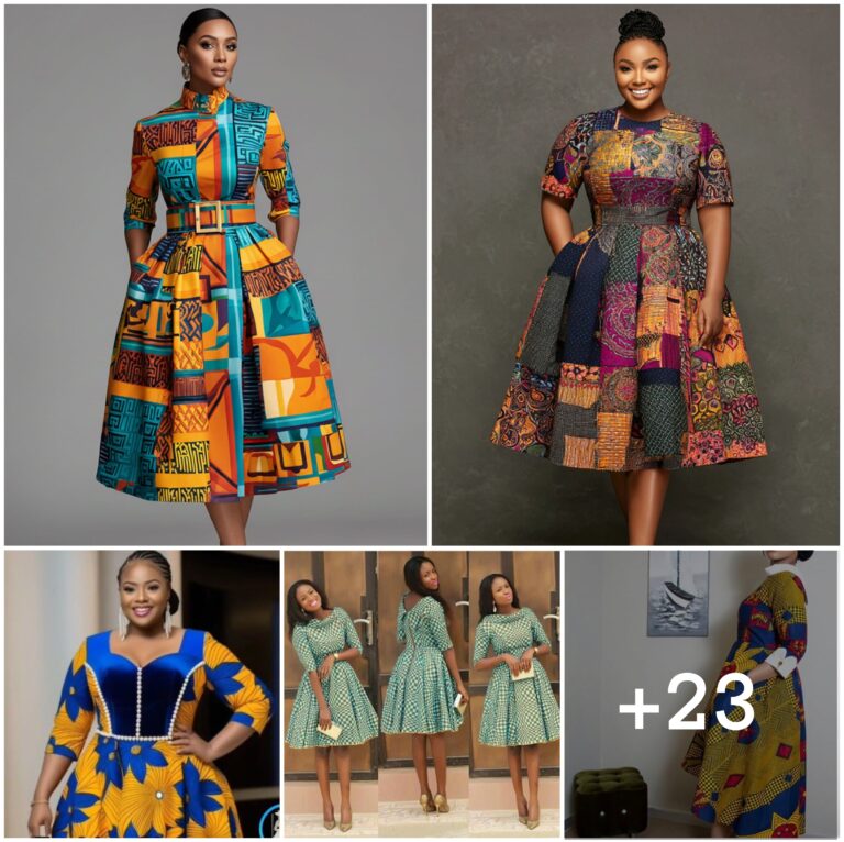 23 PHOTOS: Ankara Fabric Dress Styles