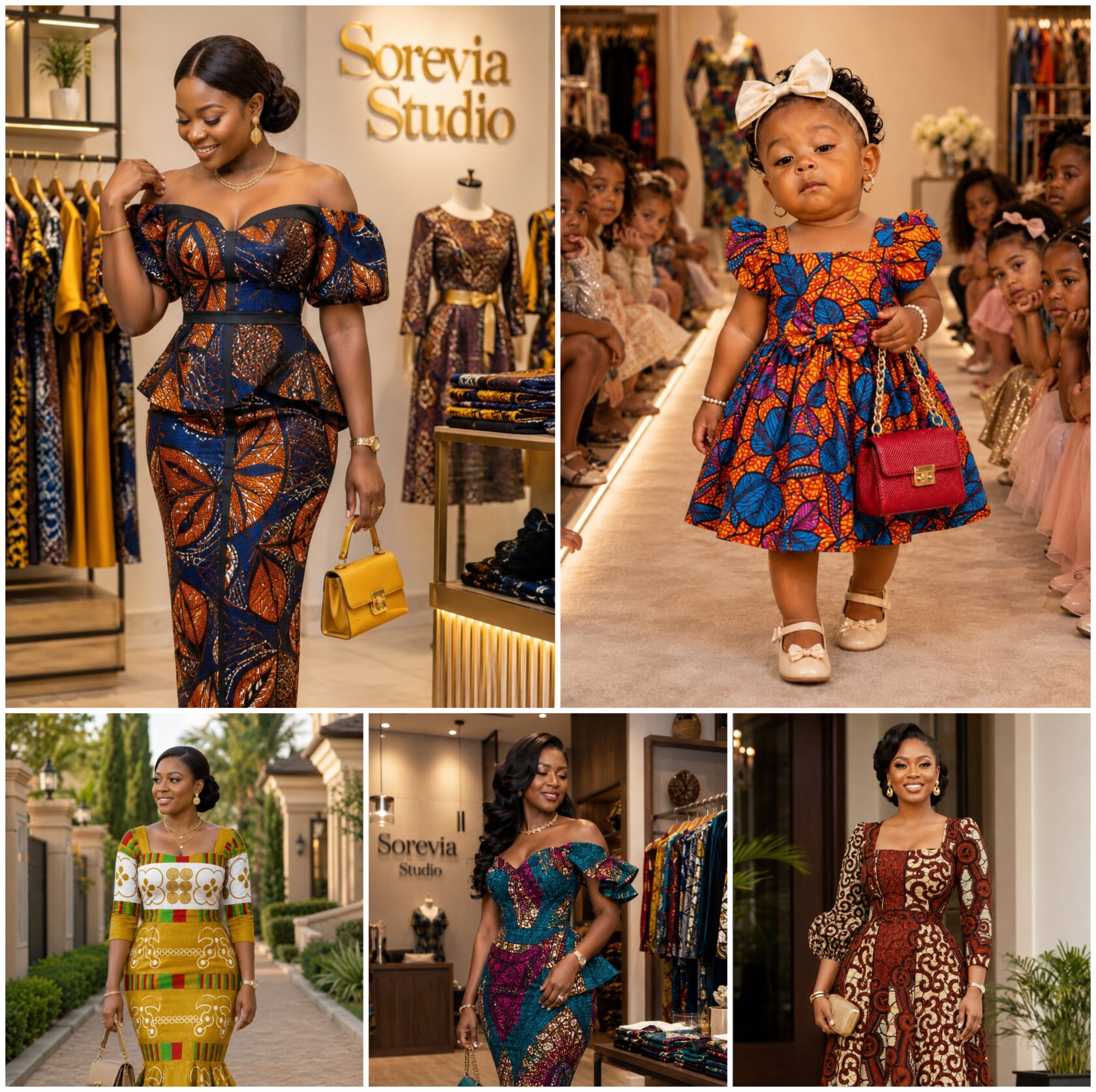 African Print Gown Ideas for Church and Celebrations