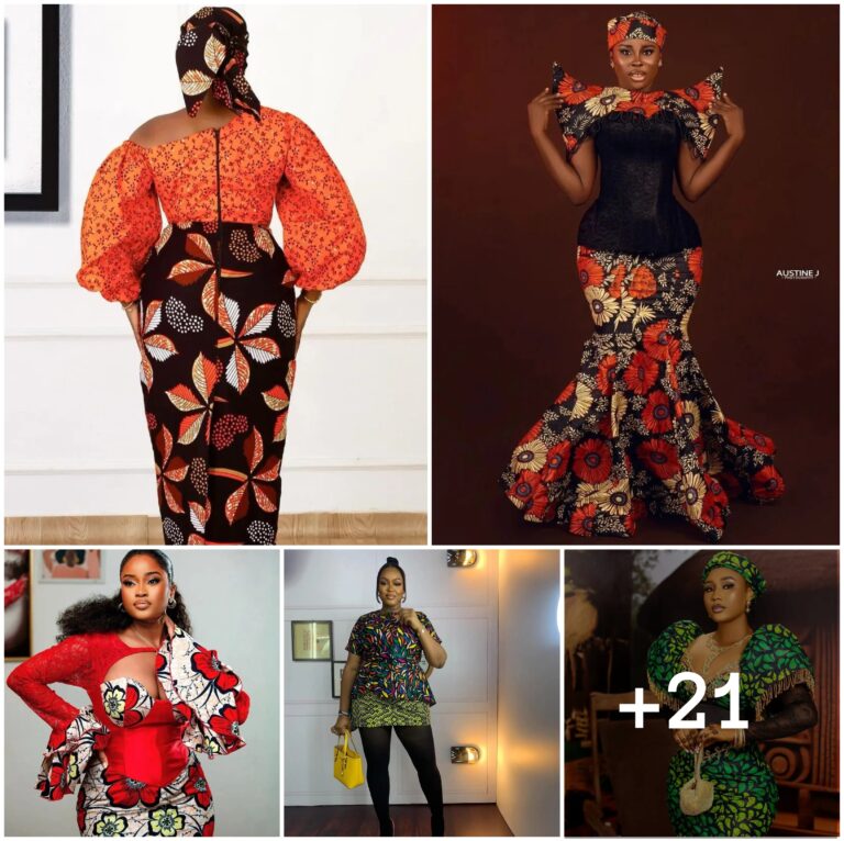 21 PHOTOS: Designer Ankara Fashion Choices