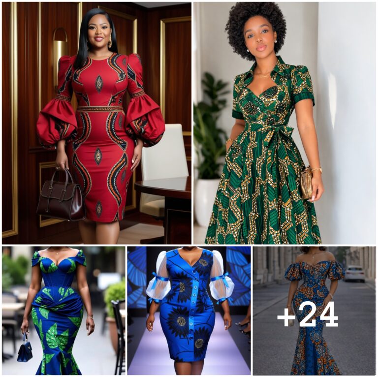 24 PHOTOS: Premium Ankara Dress Ideas