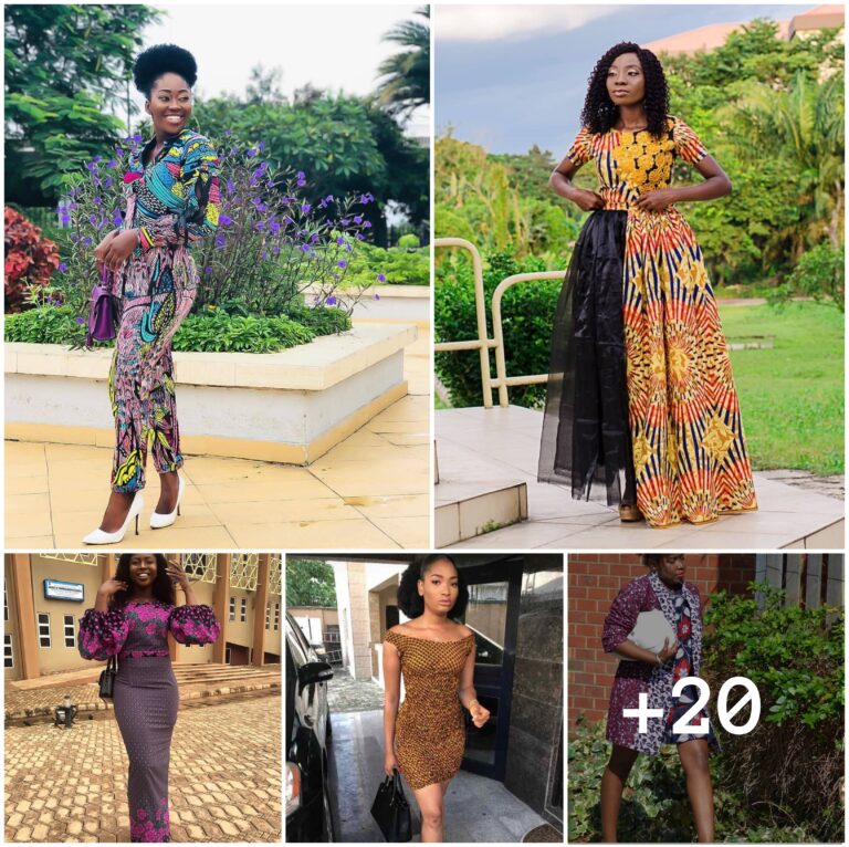 20 PHOTOS: Exclusive Luxury Ankara Style Looks