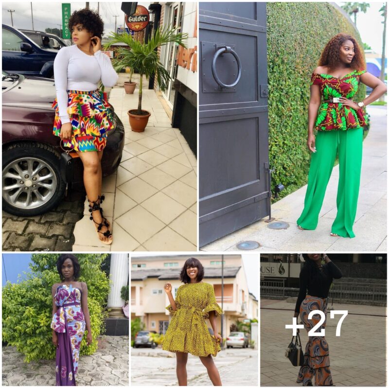 27 PHOTOS: Elegant Designer Ankara Fashion Ideas