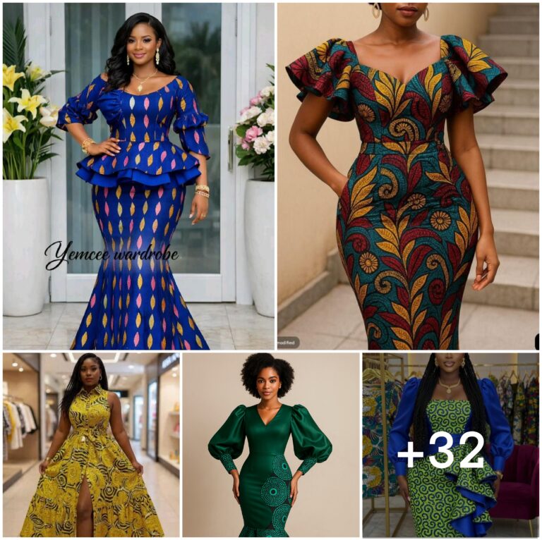 32 PHOTOS: Celebrity-Inspired Ankara Dress Looks