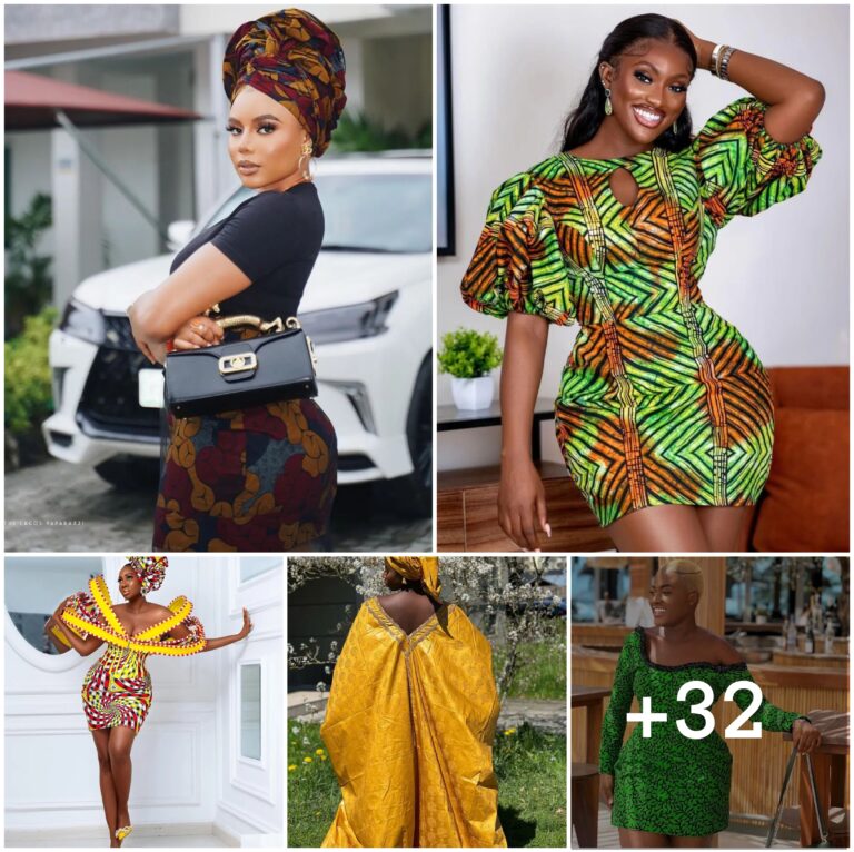 32 PHOTOS: Designer Ankara Fashion Inspirations