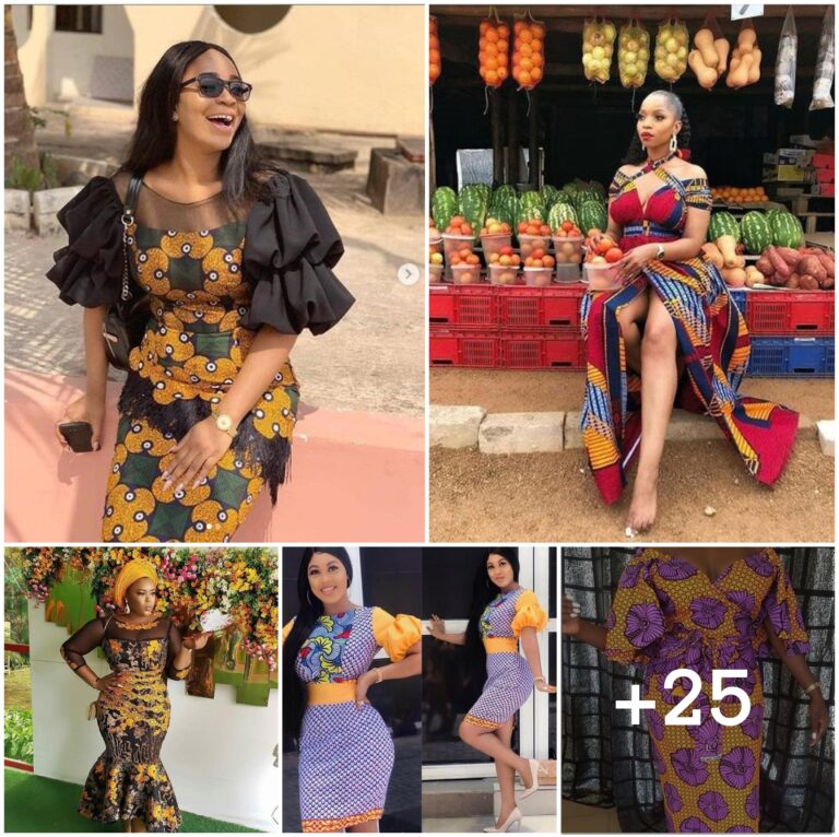 25 PHOTOS: Beautiful-Looking Ankara Fashion Ideas