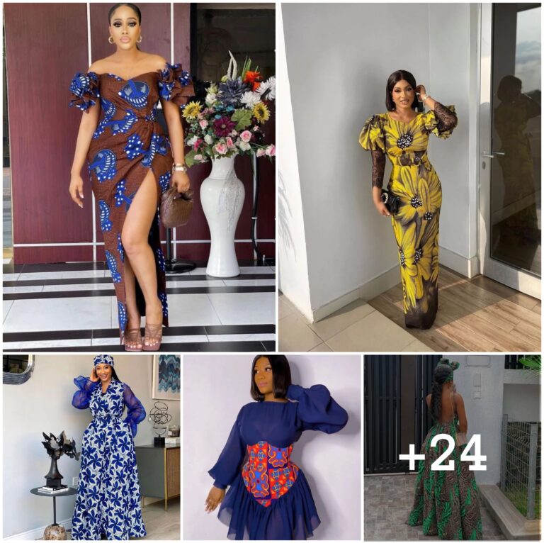 24 PHOTOS: Luxury Ankara Style Fashion Picks