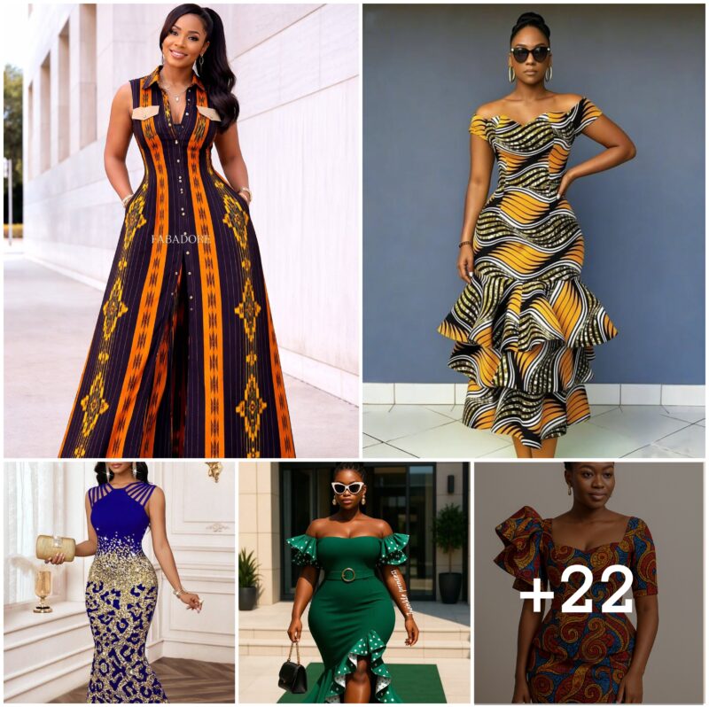 22 PHOTOS: Designer Ankara Clothing Styles